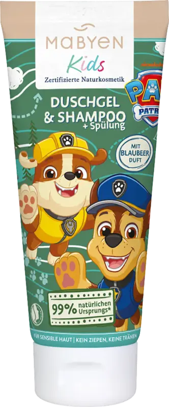 Mabyen Kids Duschgel, Shampoo und Sp&uuml;lung Paw Patrol
