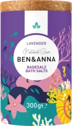 BEN&ANNA Badesalz Lavender