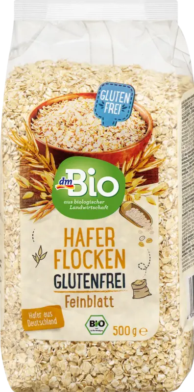dmBio Haferflocken Glutenfrei Feinblatt