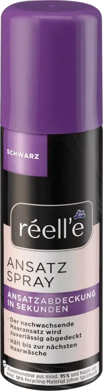 r&eacute;ell&lsquo;e Ansatzspray Schwarz
