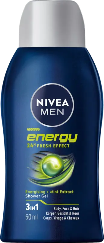 NIVEA MEN Pflegedusche Energy Reisegr&ouml;&szlig;e