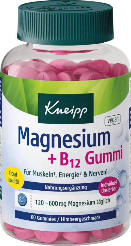 Kneipp Magnesium + B12 Gummis