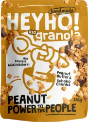 HEYHO! Knusperm&uuml;sli Bio-Granola Peanut Power