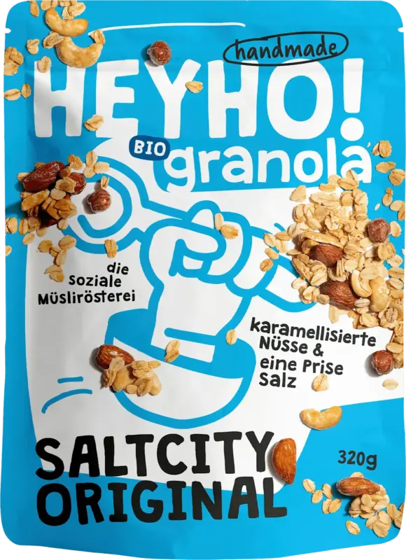 HEYHO! Knusperm&uuml;sli Bio-Granola Saltcity Original