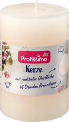Profissimo Stumpenkerze elfenbein 100/68 mm