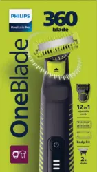 Philips Elektrischer Rasierer OneBlade Pro 360