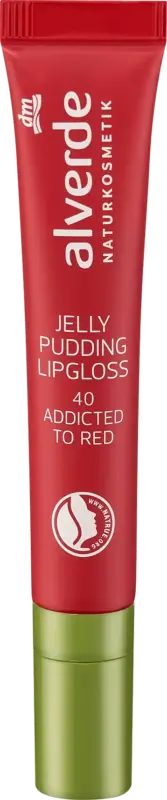 alverde NATURKOSMETIK Lipgloss Jelly Pudding 40 Addicted To Red
