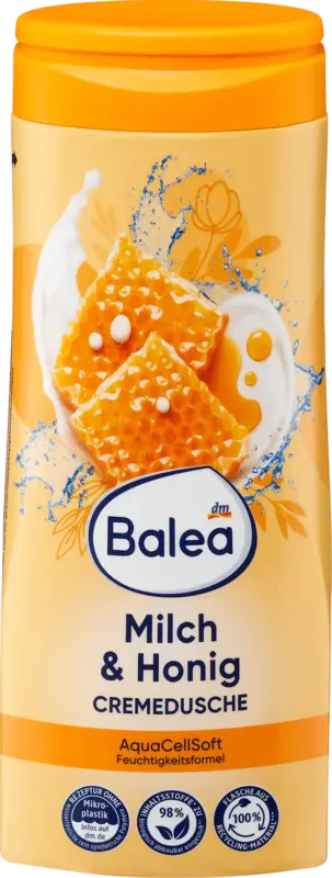 Balea Cremedusche Milch & Honig