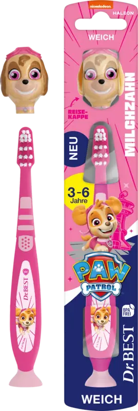 Dr. BEST Zahnb&uuml;rste Milchz&auml;hne Kinder Paw Patrol sortiert
