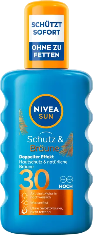 NIVEA SUN Sonnenspray Schutz & Br&auml;une LSF 30