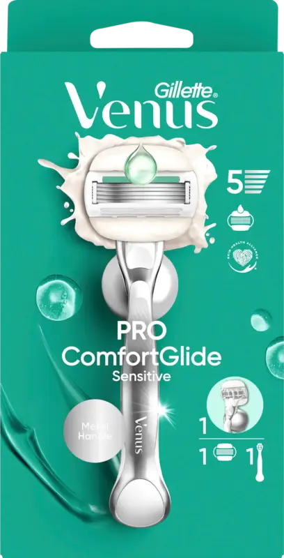 Gillette Venus Rasierer Pro Comfortglide Sensitive