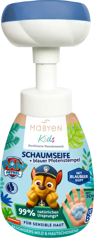 Mabyen Schaumseife Kids Paw Patrol Blaubeere