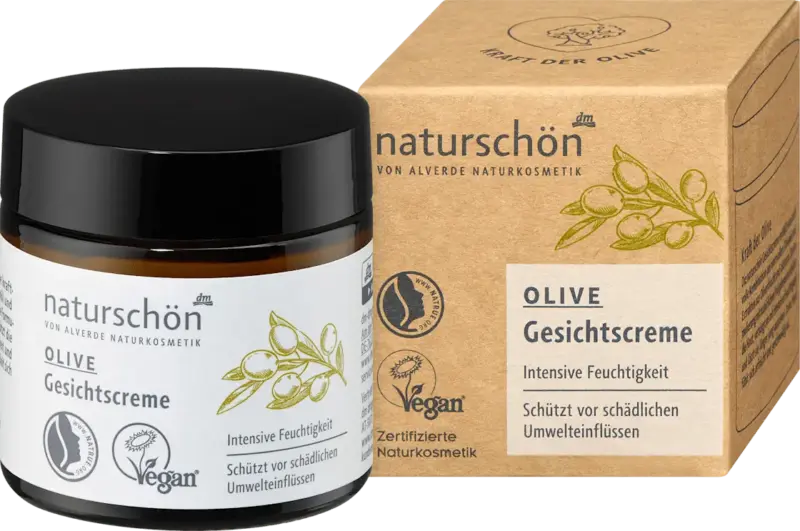 alverde NATURKOSMETIK Gesichtscreme natursch&ouml;n Olive