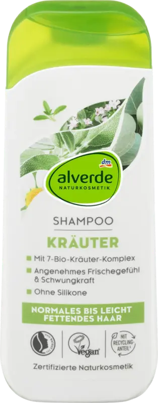 alverde NATURKOSMETIK Shampoo Kr&auml;uter