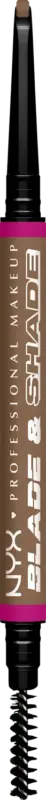 NYX PROFESSIONAL MAKEUP Augenbrauenstift Blade & Shade Nano 04 Taupe