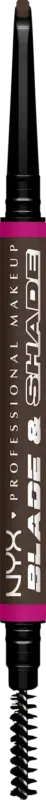 NYX PROFESSIONAL MAKEUP Augenbrauenstift Blade & Shade Nano 05 Brown