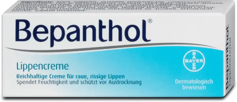 Bepanthol Lippenpflege Creme f&uuml;r rissige Lippen