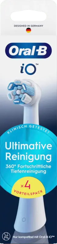 Oral-B Aufsteckb&uuml;rste iO Ultimative Reinigung wei&szlig;