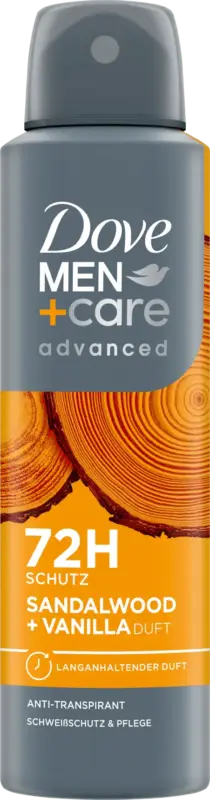 Dove MEN+CARE Antitranspirant Deospray Advanced Care Sandelholz und Vanille