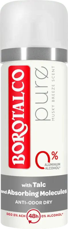 Borotalco Deospray Pure Musky Breeze