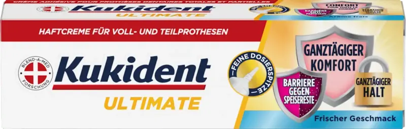 Kukident Haftcreme Ultimate Minzgeschmack