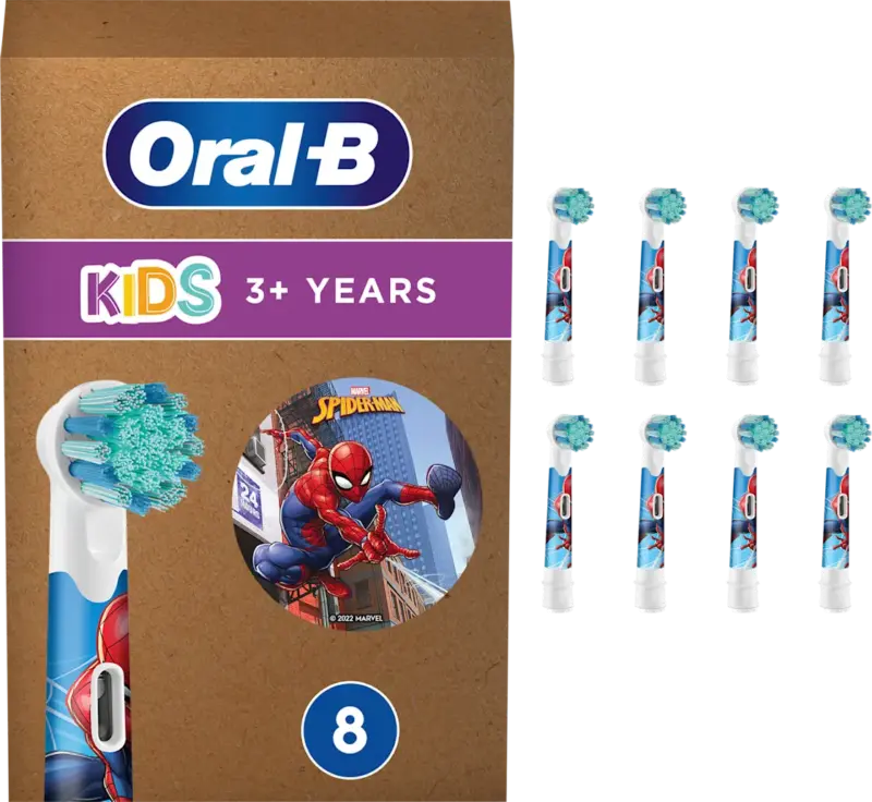 Oral-B Aufsteckb&uuml;rsten Kinder Spiderman