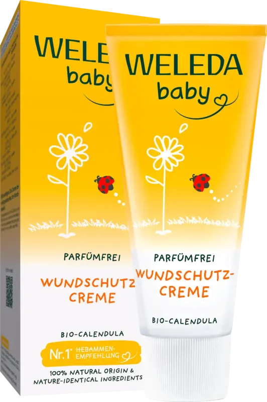 WELEDA baby Wundschutzcreme Calendula Parf&uuml;mfrei