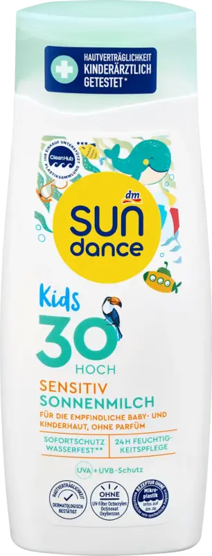 SUNDANCE Sonnenmilch Kids sensitive LSF 30