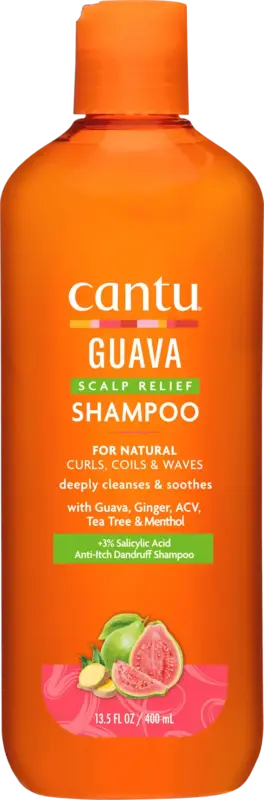 cantu Shampoo Locken Guava Scalp Relief