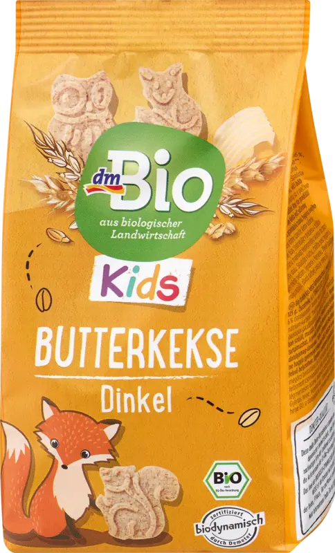 dmBio Kindersnack Butterkeks Dinkel ab 3 Jahren