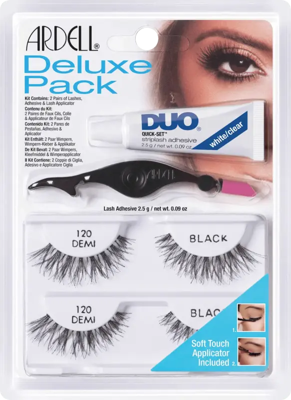 ARDELL K&uuml;nstliche Wimpern Deluxe Pack 120 Demi (2 Paar)