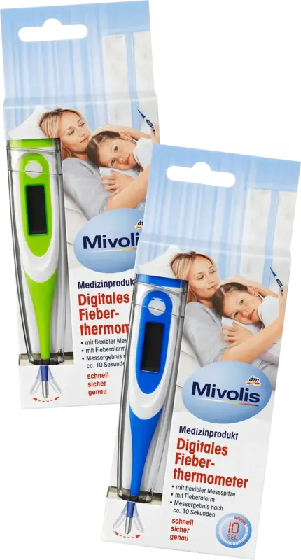 Mivolis Fieberthermometer digital sortiert
