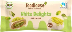 foodloose Fruchtkugeln White Delights Pistazie