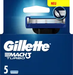 Gillette Rasierklingen Mach3 Turbo
