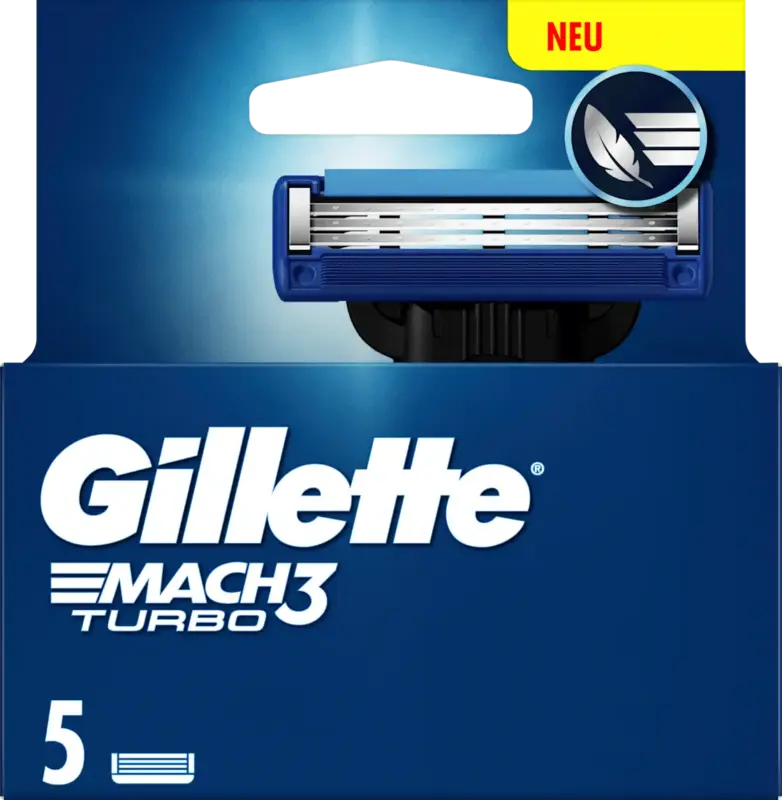 Gillette Rasierklingen Mach3 Turbo