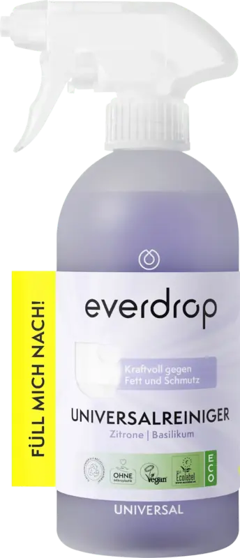 everdrop Allzweckreiniger Zitrone Basilikum