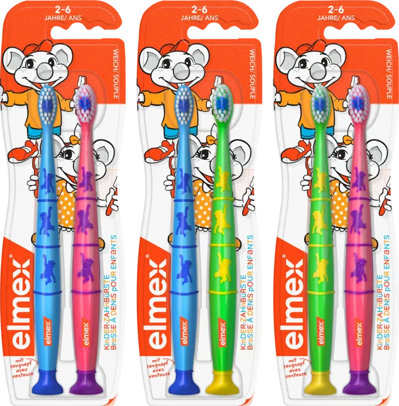 elmex Zahnb&uuml;rste Kinder 2-6 Jahre
