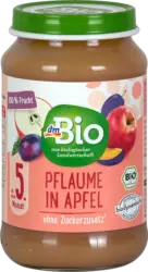 dmBio Fr&uuml;chte Pflaume in Apfel ab dem 5. Monat