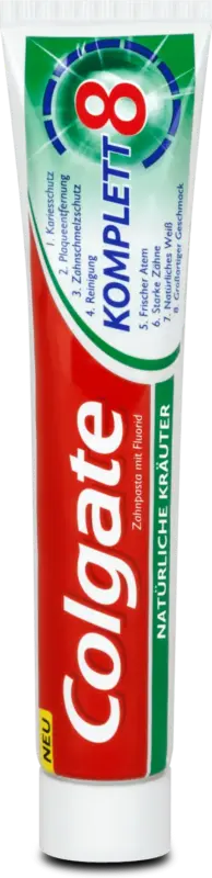 Colgate Zahnpasta Komplett 8