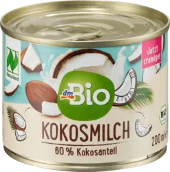 dmBio KOKOSMILCH 60% Kokosanteil 200ml