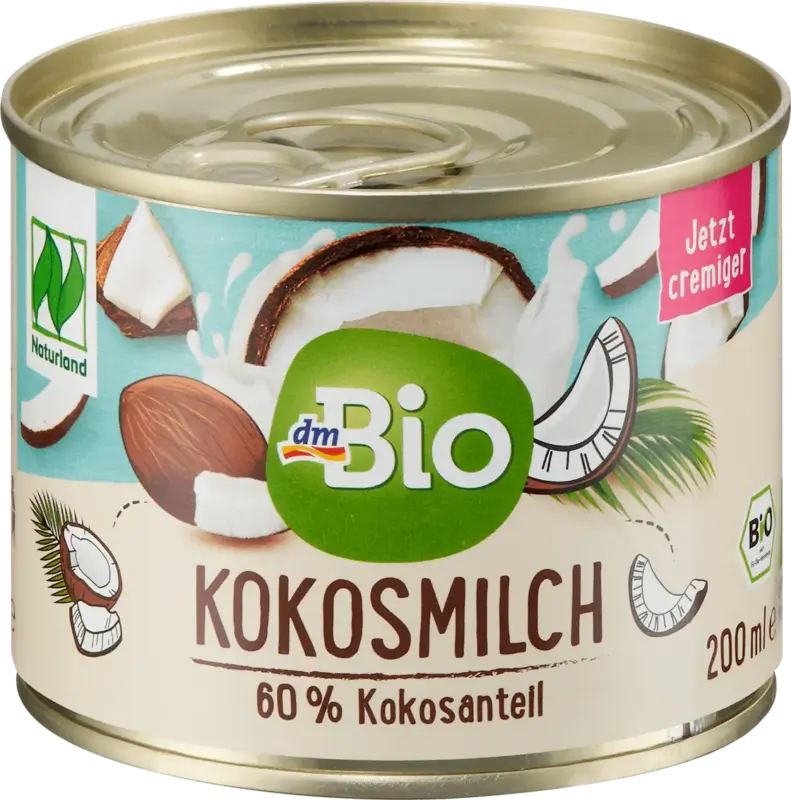 dmBio KOKOSMILCH 60% Kokosanteil 200ml