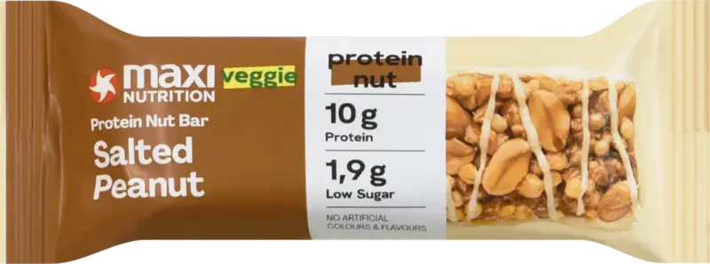 maxi NUTRITION Nussriegel Protein Salted Peanut