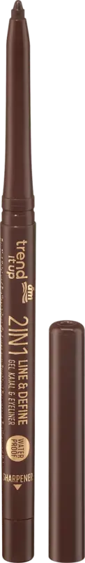 trend !t up Kajal Gel 2in1 Line & Define 030 Dark Brown