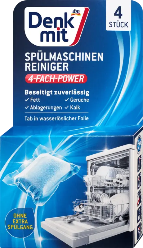 Denkmit Sp&uuml;lmaschinen-Reiniger Caps