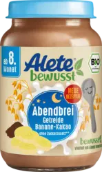 Alete Abendbrei Banane Kakao ab dem 8. Monat