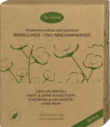 Io Nova Reinigungs- und Abschminkpads wiederverwendbar