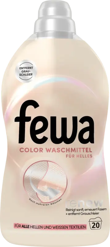 Fewa Colorwaschmittel fl&uuml;ssig f&uuml;r helle W&auml;sche