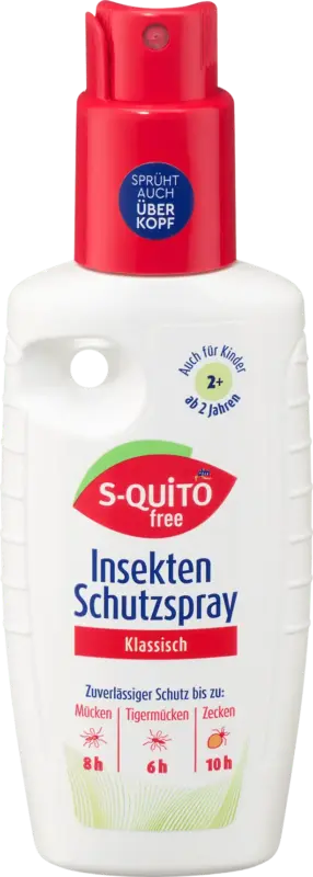 S-QUiTO free Insektenschutzspray Klassisch