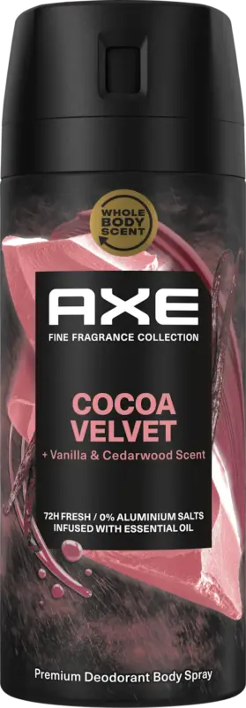 AXE Deospray Fine Fragrance Cocoa Velvet