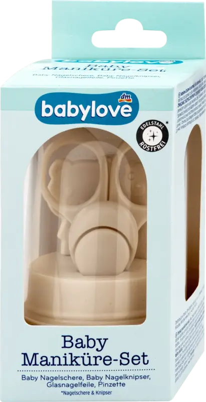babylove Baby Manik&uuml;re-Set sortiert